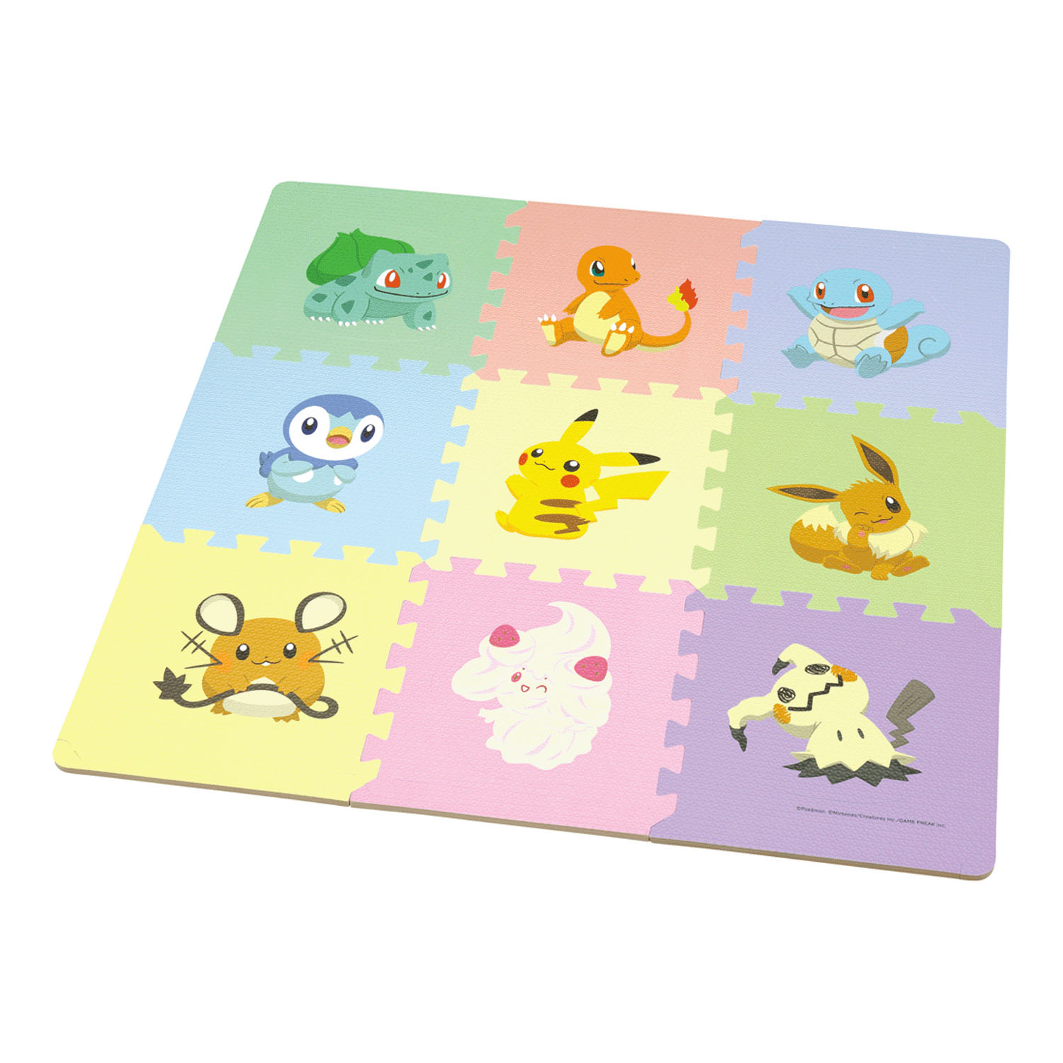 パズルマットポケットモンスターA - 画像1