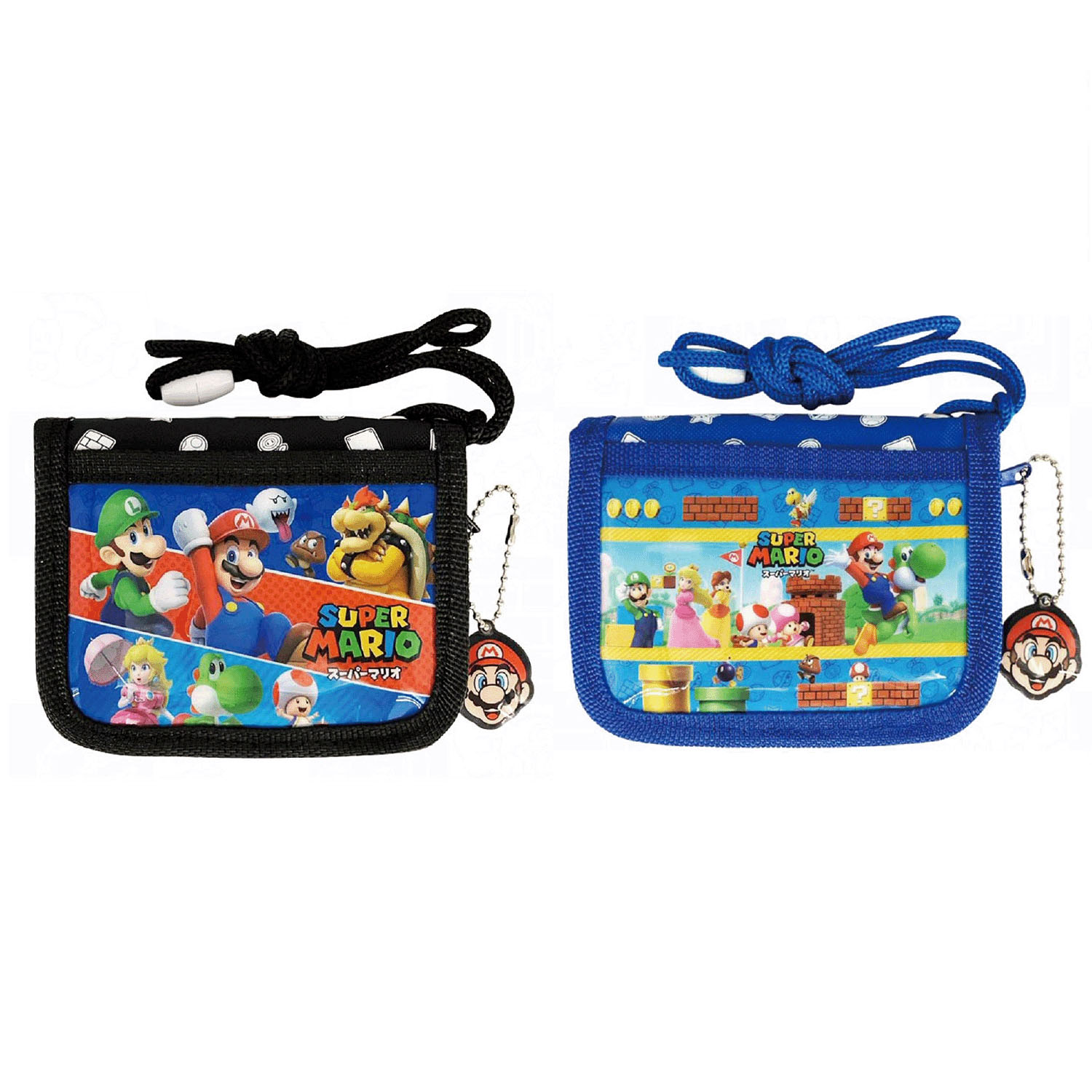 スーパーマリオ ラウンドファスナーウォレット - 画像1