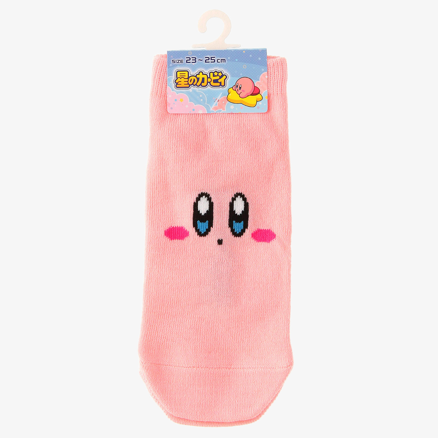 星のカービィ  フロントスニーカー丈 ソックス カービィ - 画像1