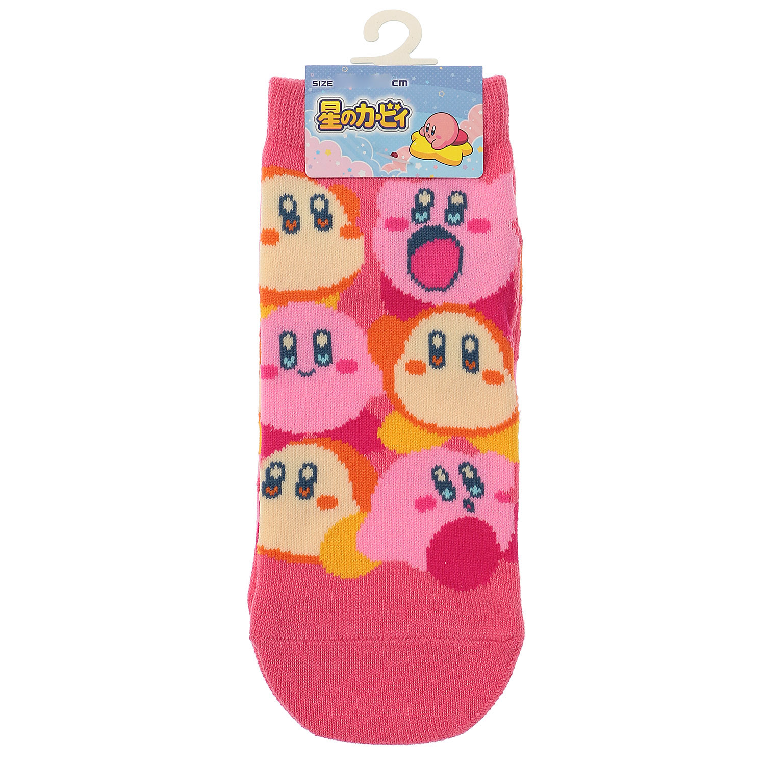 星のカービィ ソックス フロントスニーカーイン カービィ - 画像1