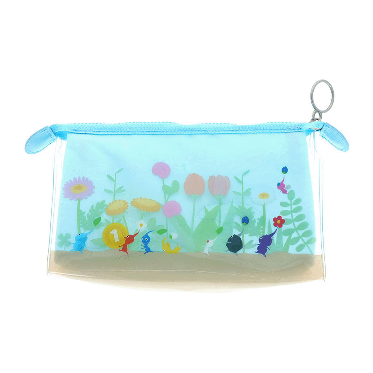 ピクミン クリアポーチ マチ mitte ライトブルー - 画像2