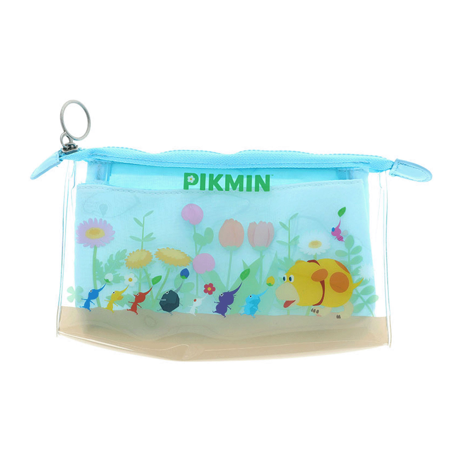 ピクミン クリアポーチ マチ mitte ライトブルー