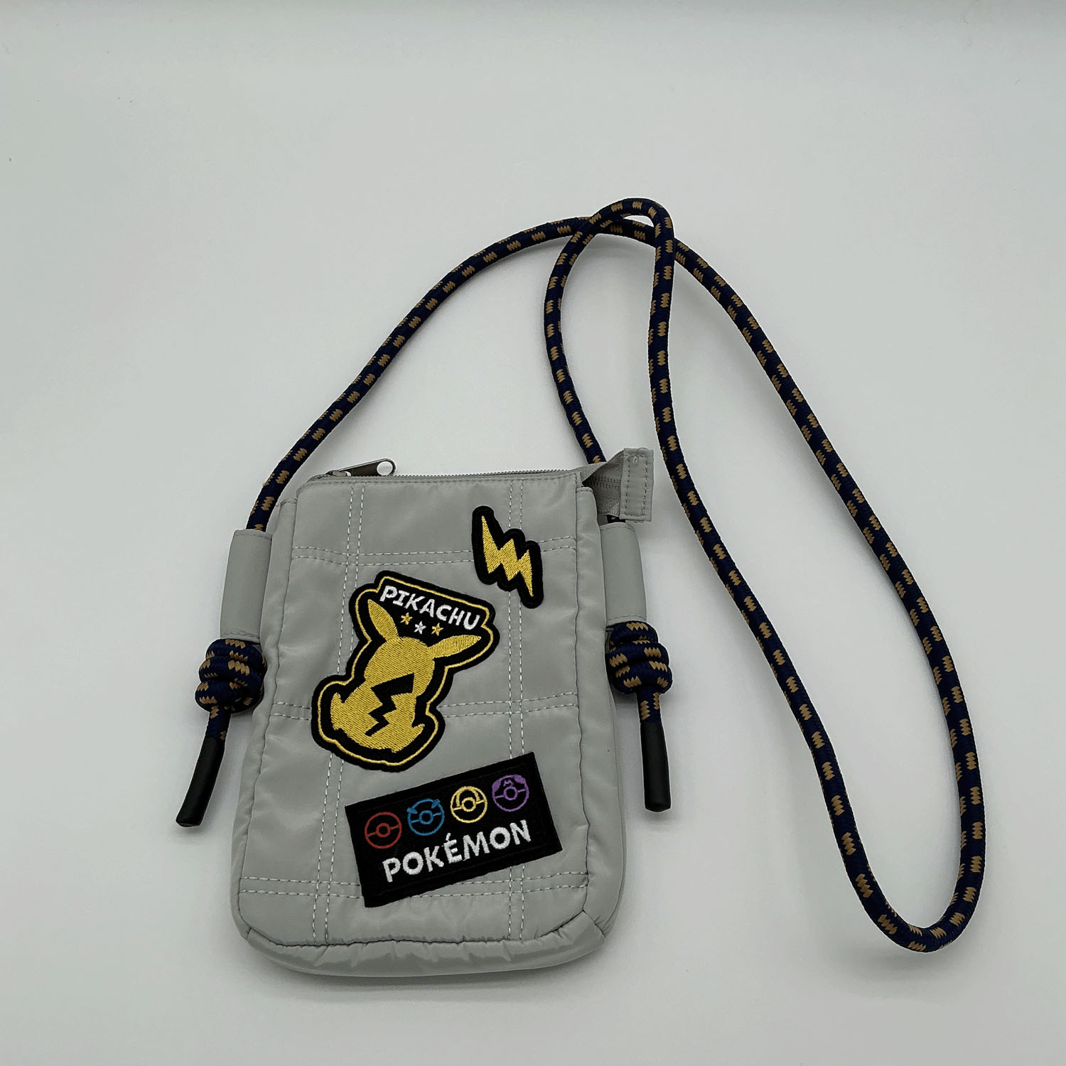 ポケットモンスター ミニショルダーバッグ グレー×キイロ - 画像1