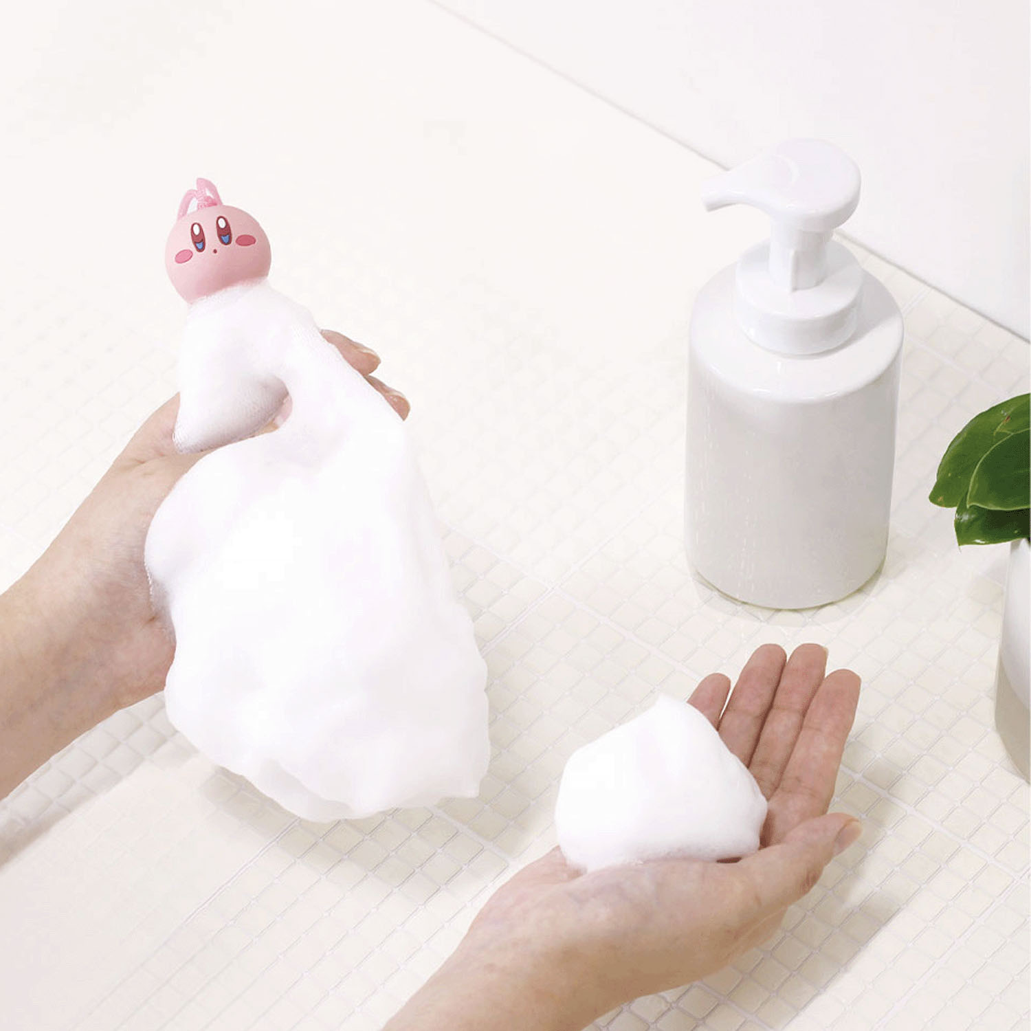 星のカービィ 洗顔泡立てネット カービィ - 画像4