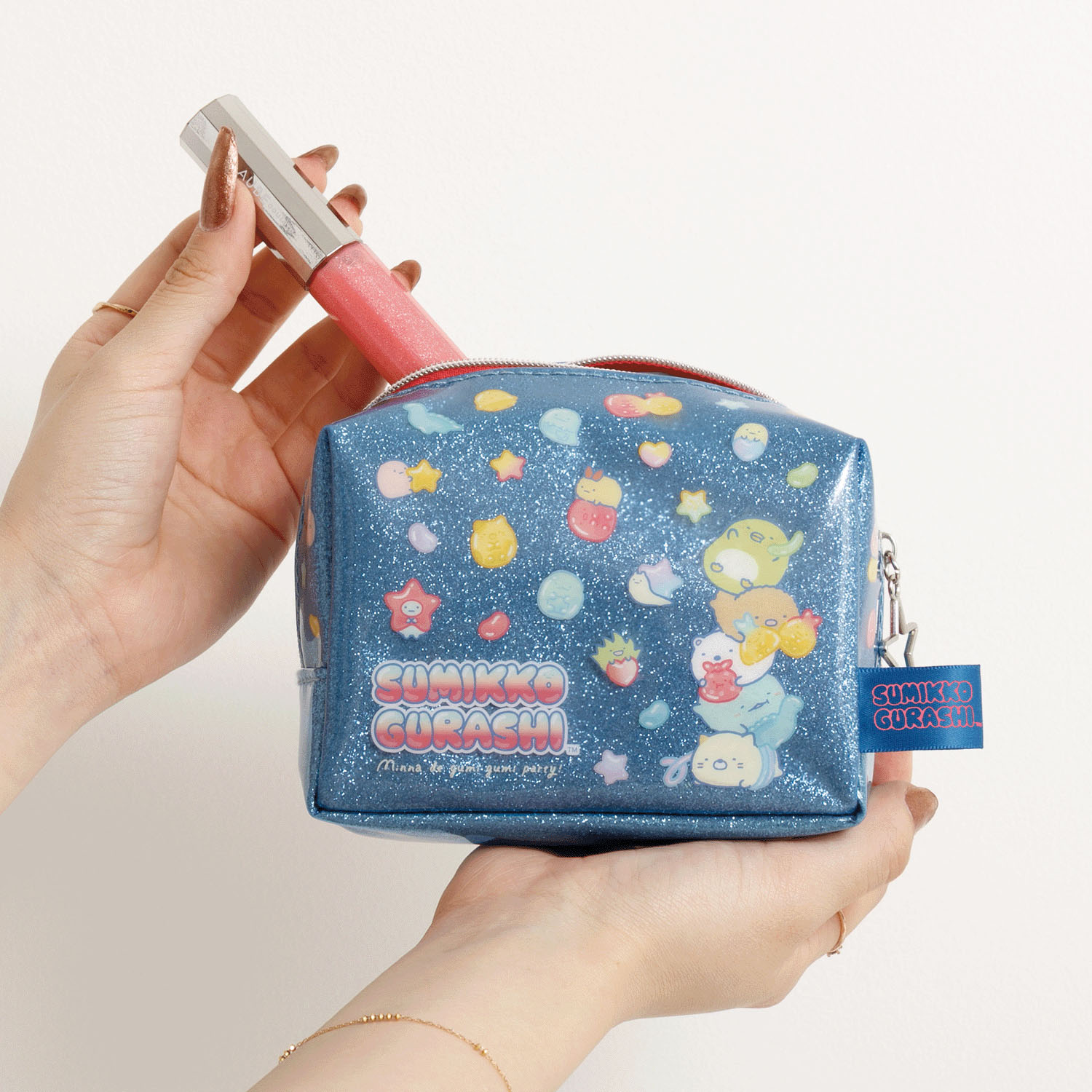 すみっコぐらし ポーチ  「グミグミパーティー」 - 画像3