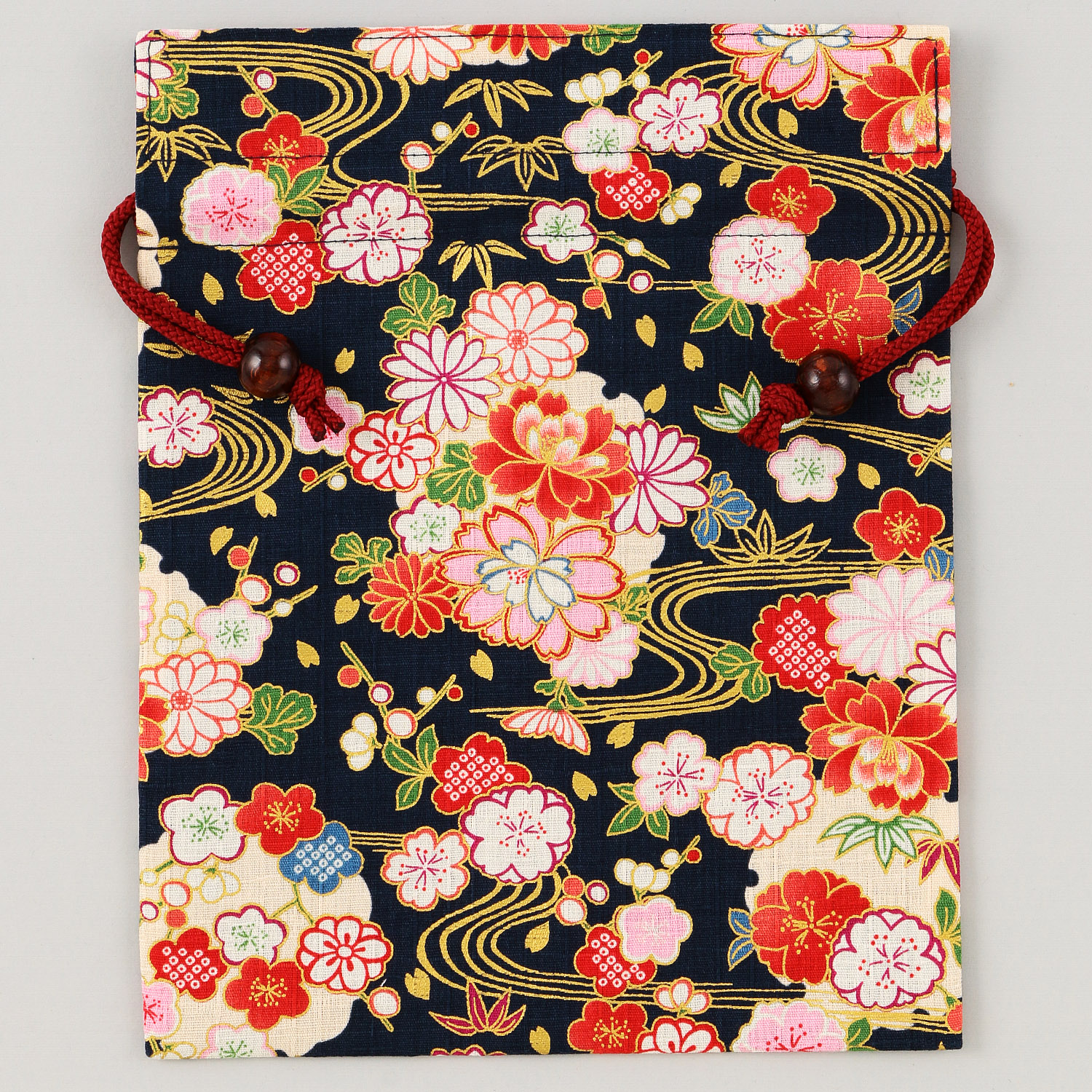 平巾着 雪輪柄 - 画像2