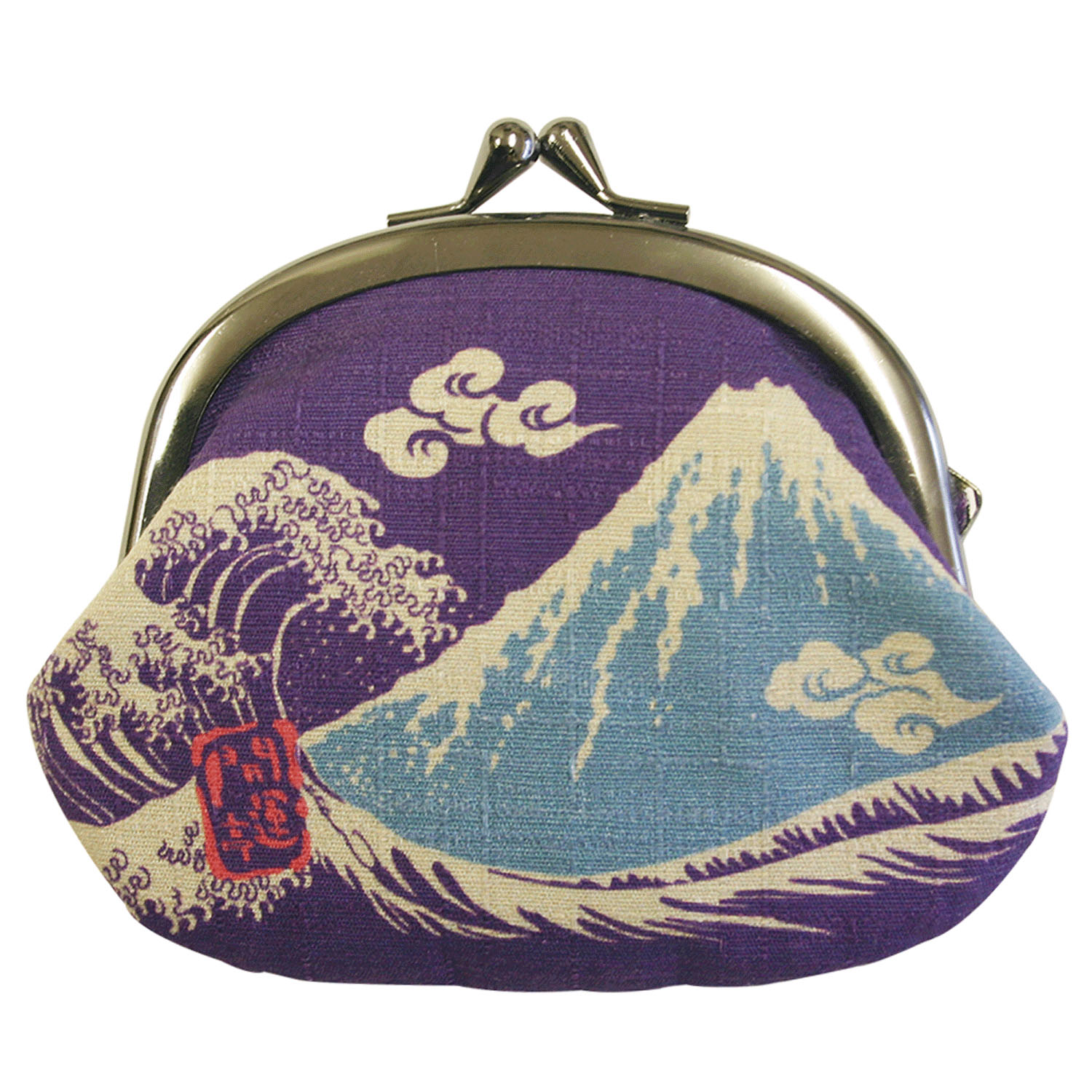 開運亭 縁起3．3寸小銭入れ 富士山