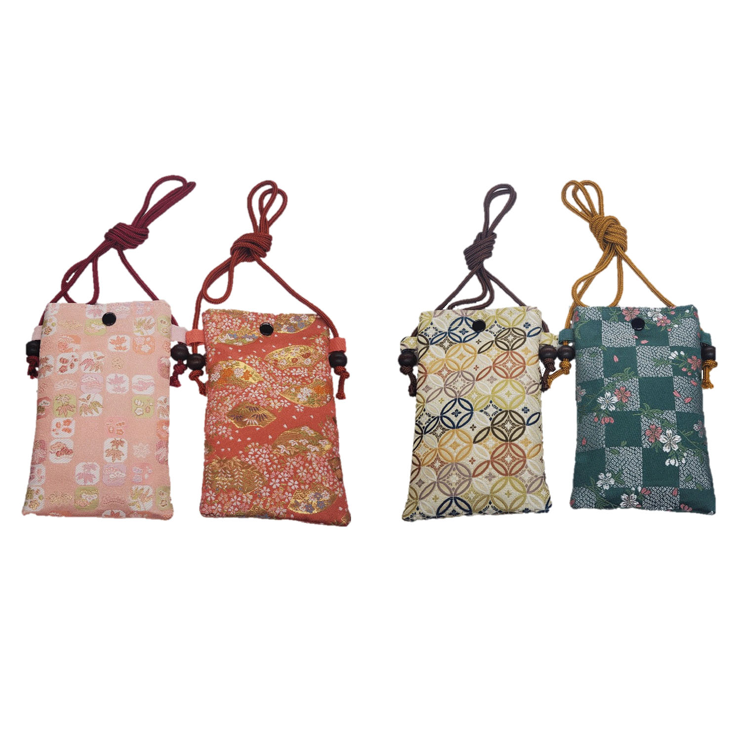 金襴スマホポシェット