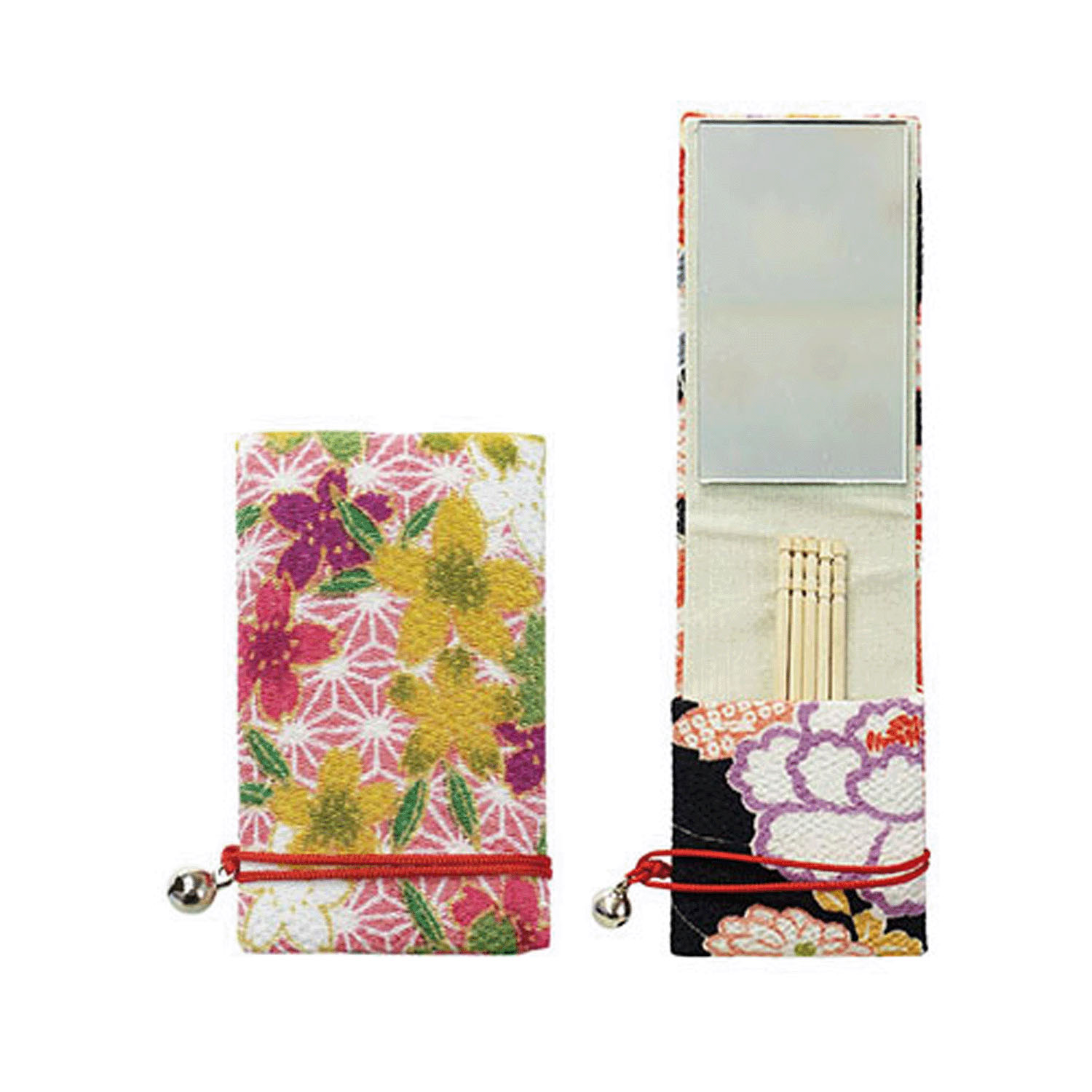 華こまち 鏡付楊枝入 - 画像1