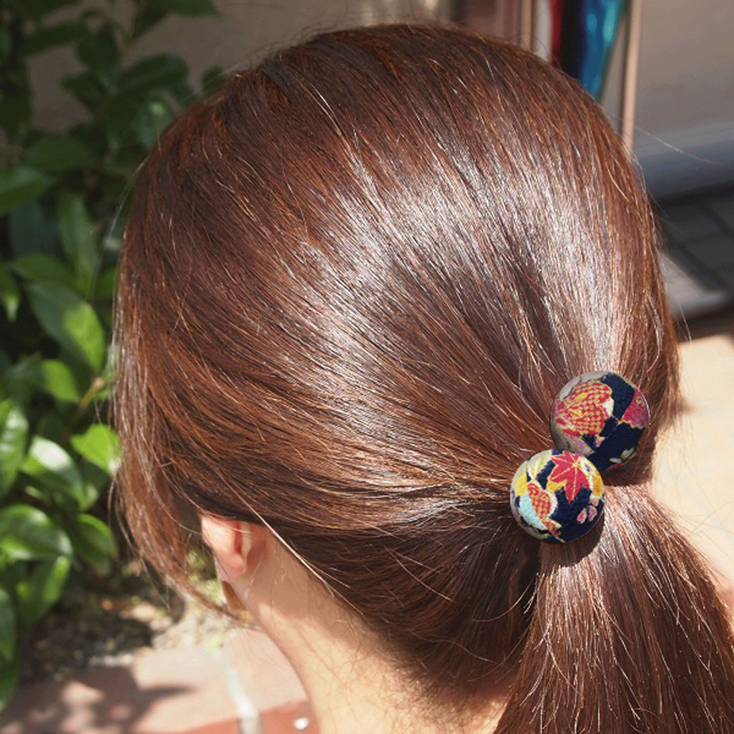 華こまち ぼんぼんヘアゴム - 画像1