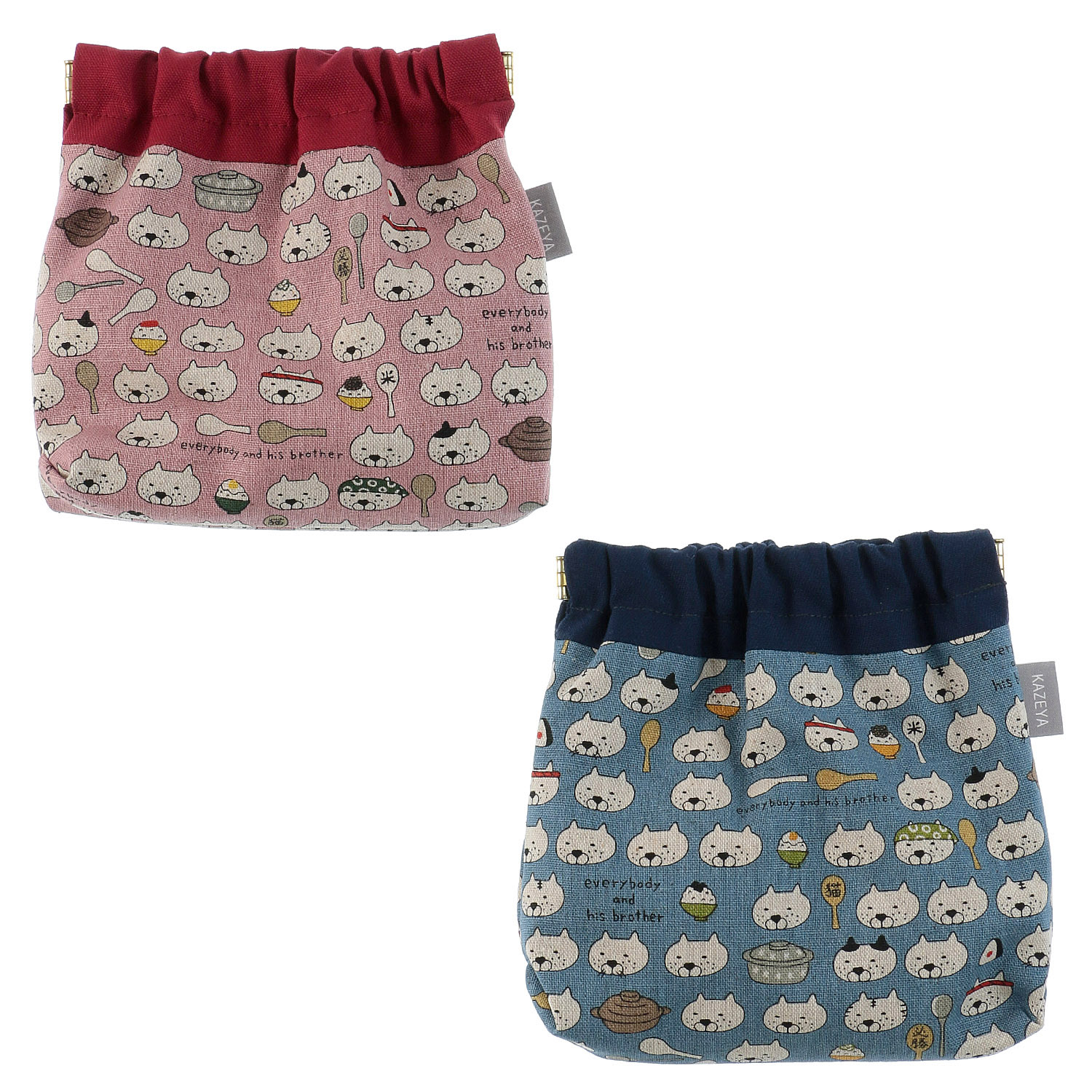 ばねポーチ しゃもじ猫