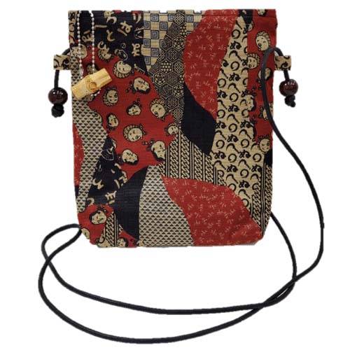 新時代小紋 天ファスナーポシェット