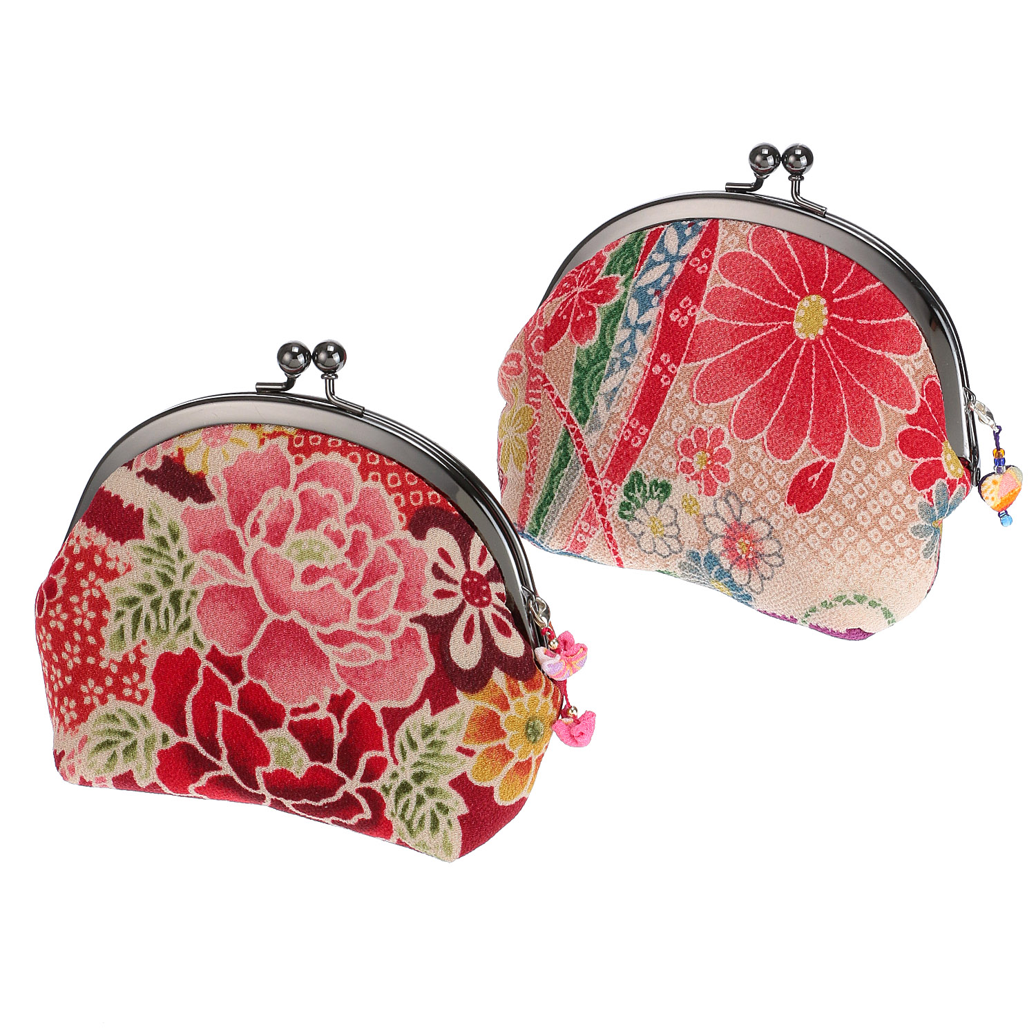 彩花／チャームがま口