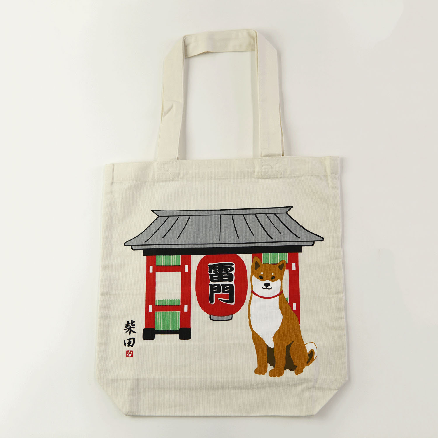 A4トート かみなりもんしばた