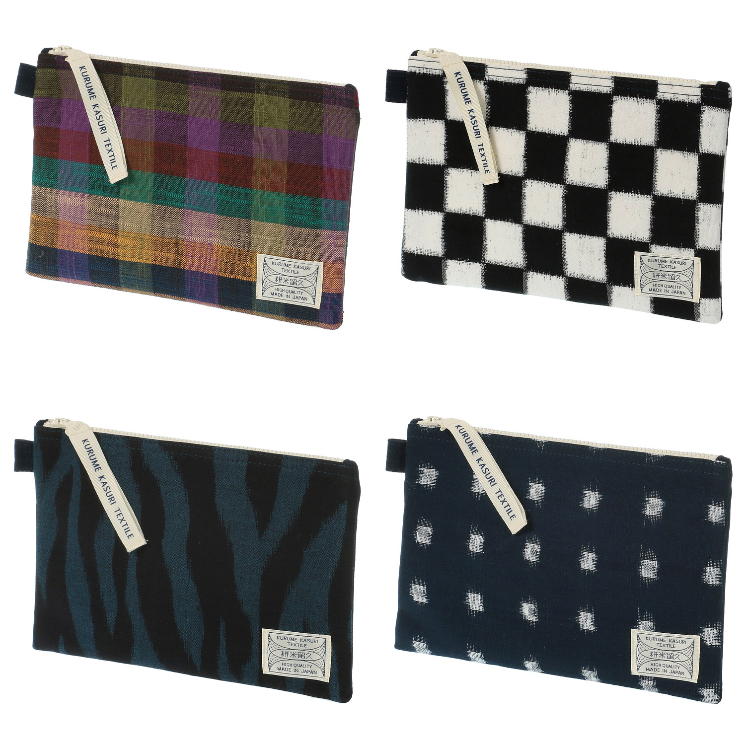 久留米絣 ギエモン カラーケースM - 画像1
