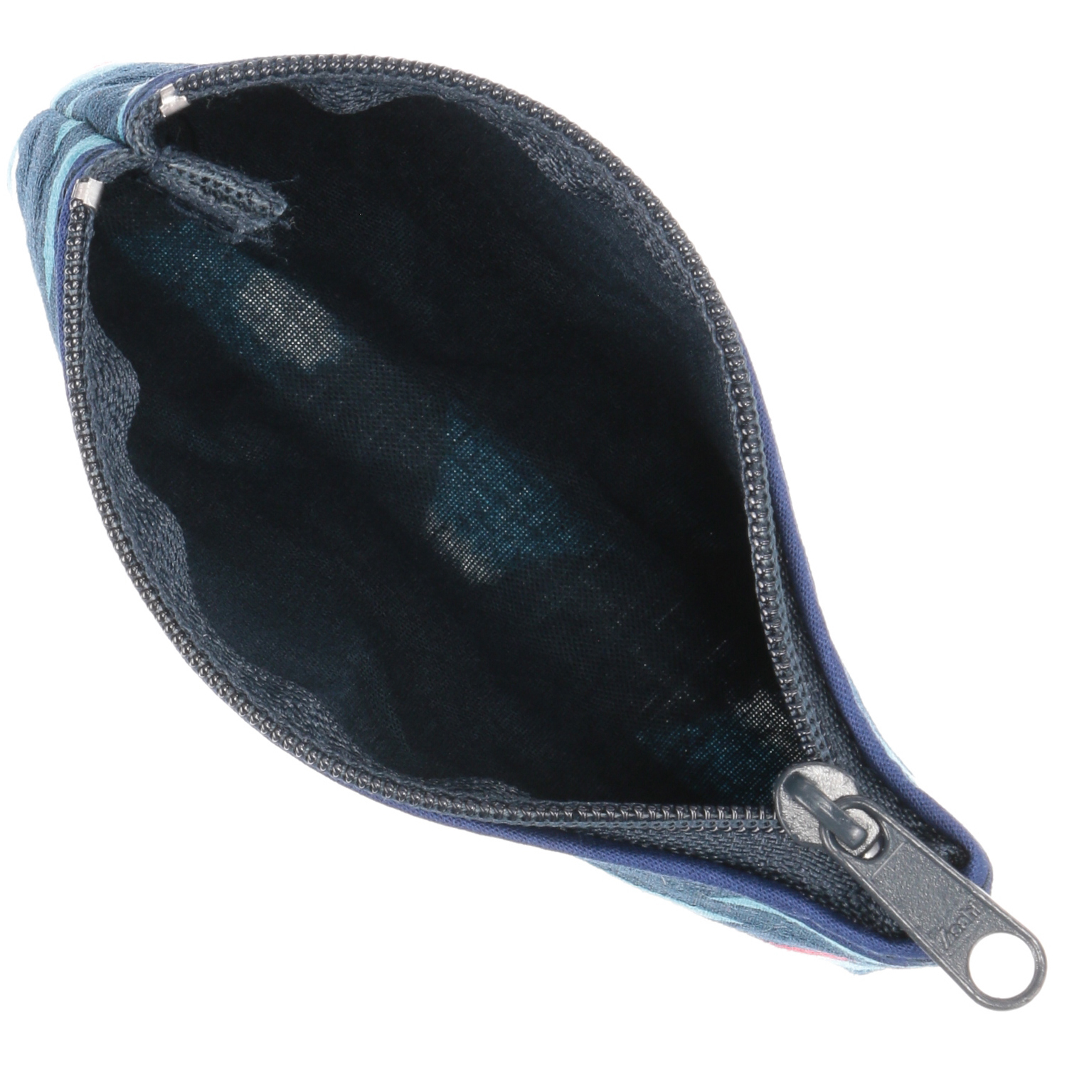 富士山柄 ファスナー付きカード小銭入れ - 画像5