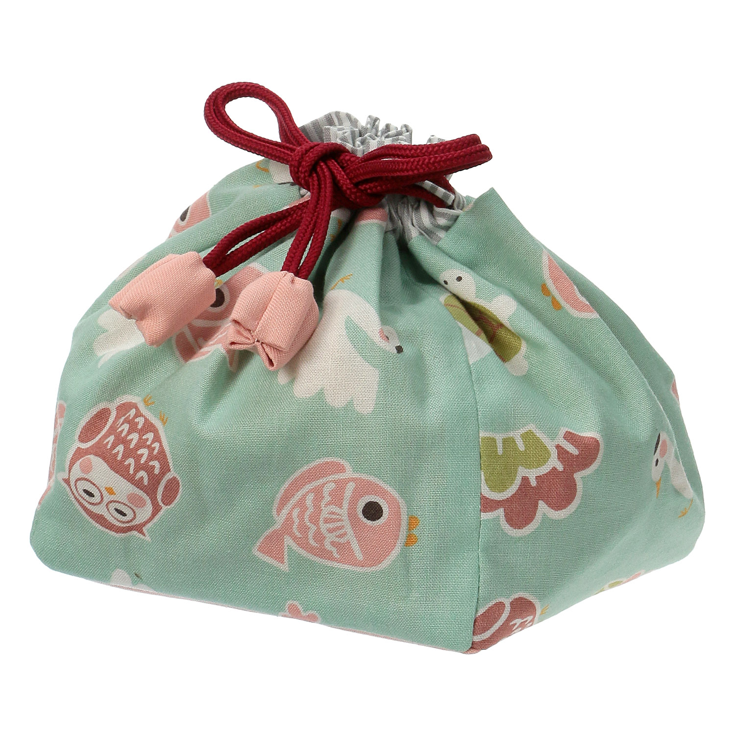 巾着ポーチ めでたい - 画像3