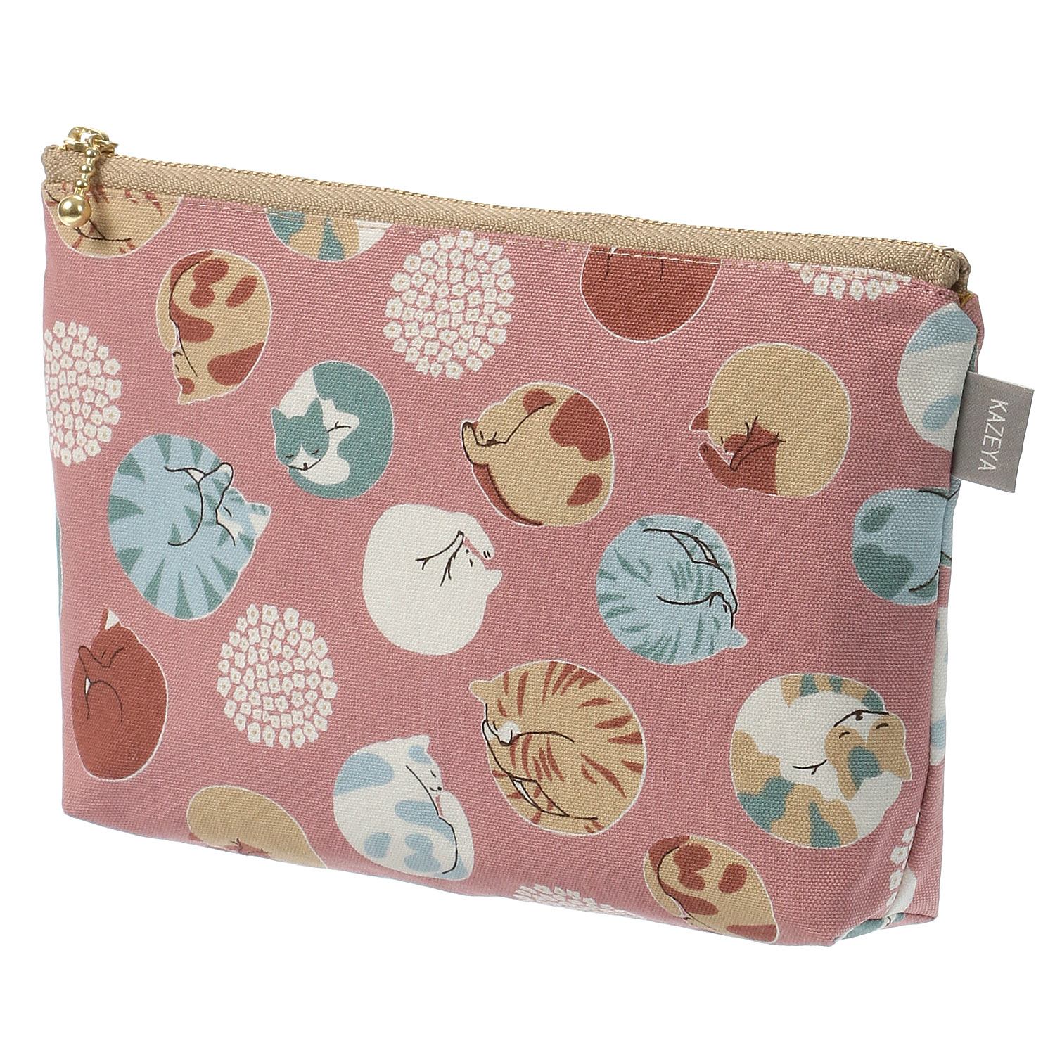 ぐるぐる猫 コスメポーチ - 画像3