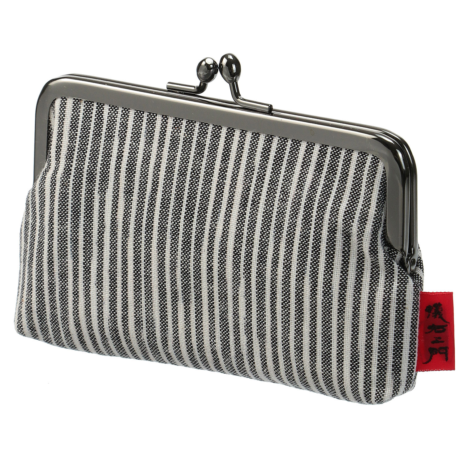 久留米絣 がま口3．8寸 カード入 - 画像4