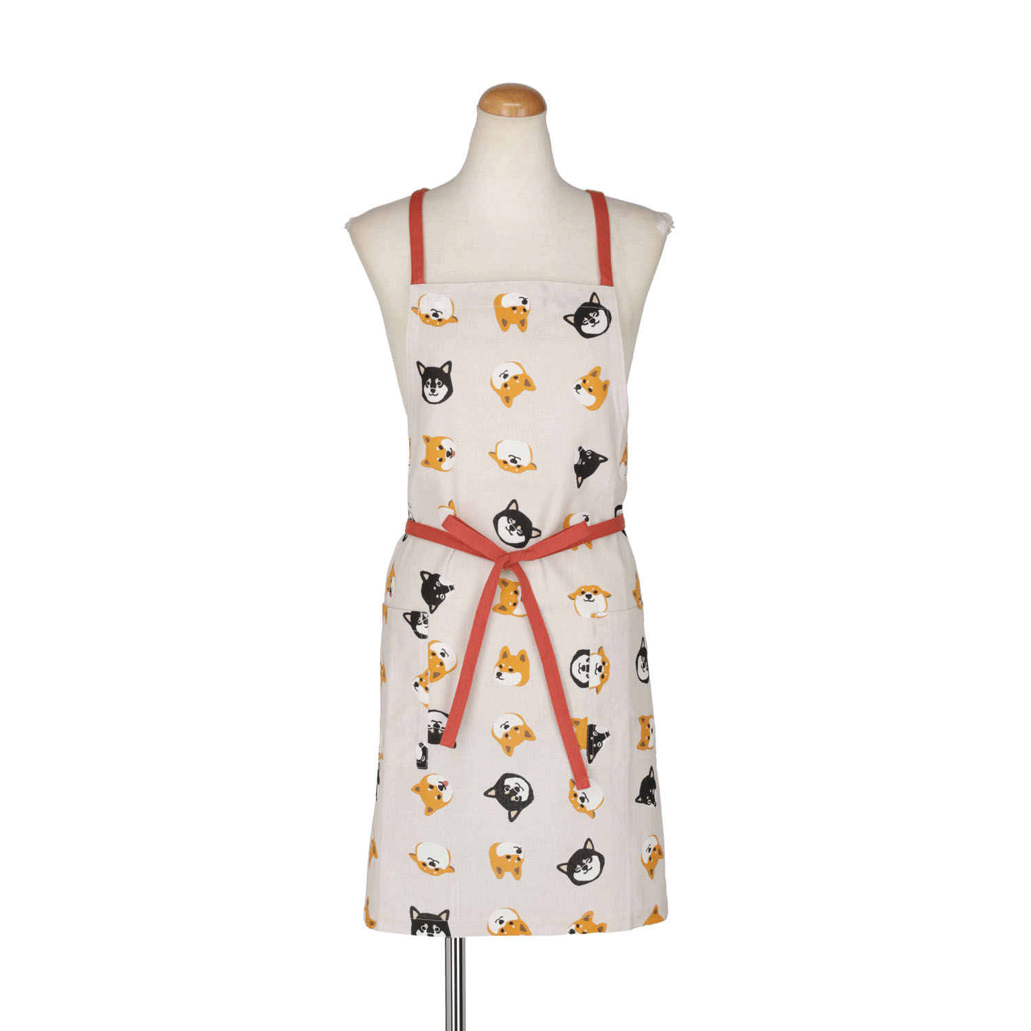 ショートエプロン しばともフェイス - 画像1