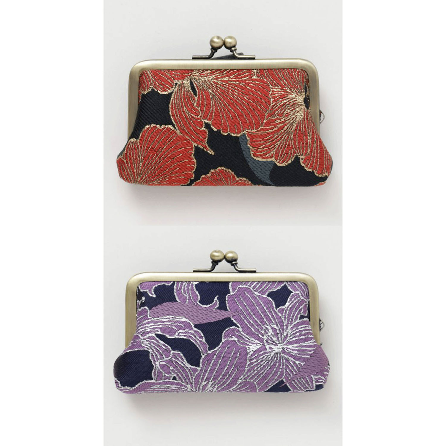 華やか四角がま口 - 画像1