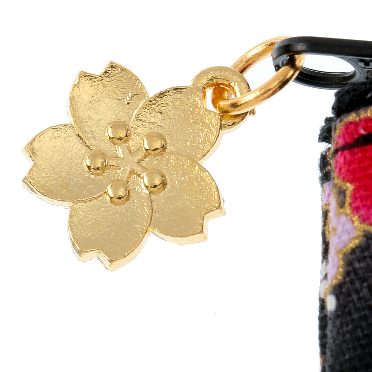 友禅花てまり 桜パーツ付小銭入 - 画像3