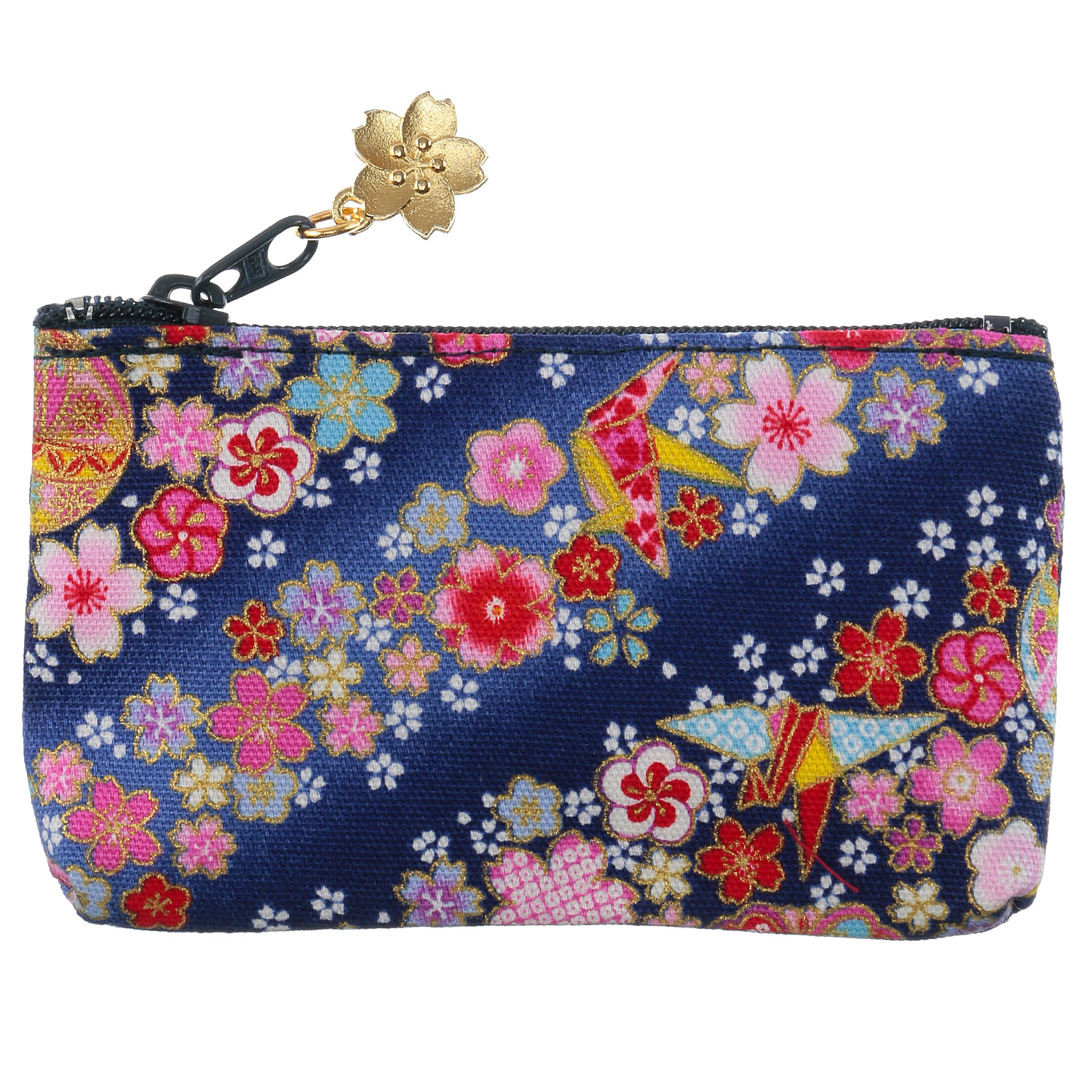 友禅花てまり 桜パーツ付小銭入 - 画像5