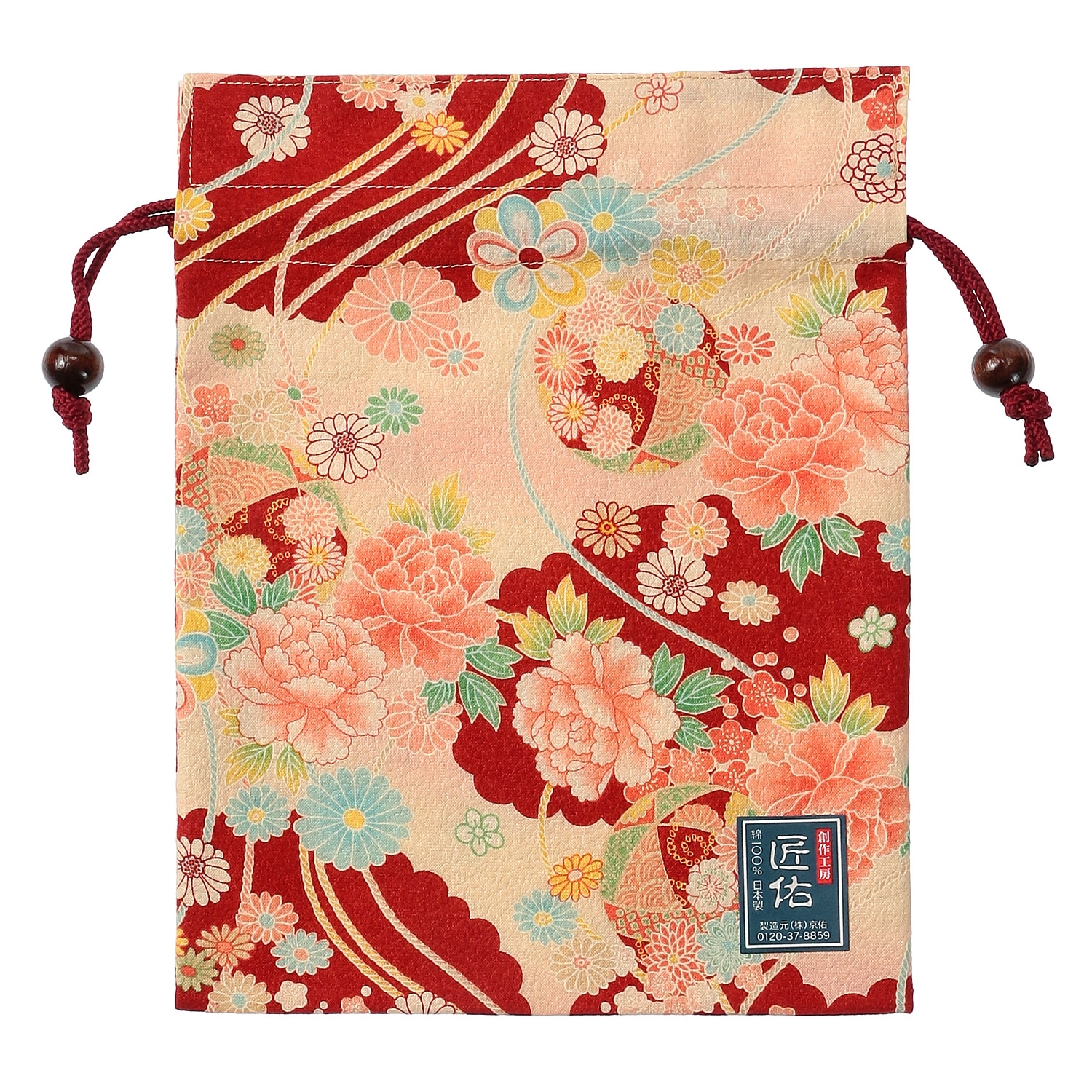 平巾着 四季彩 ぼたん - 画像4