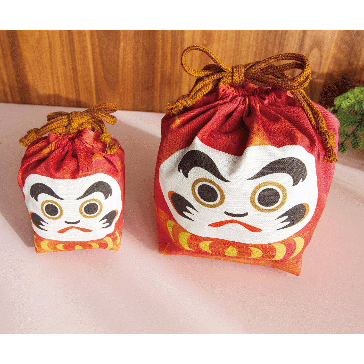 和モチーフ巾着袋 大 - 画像3