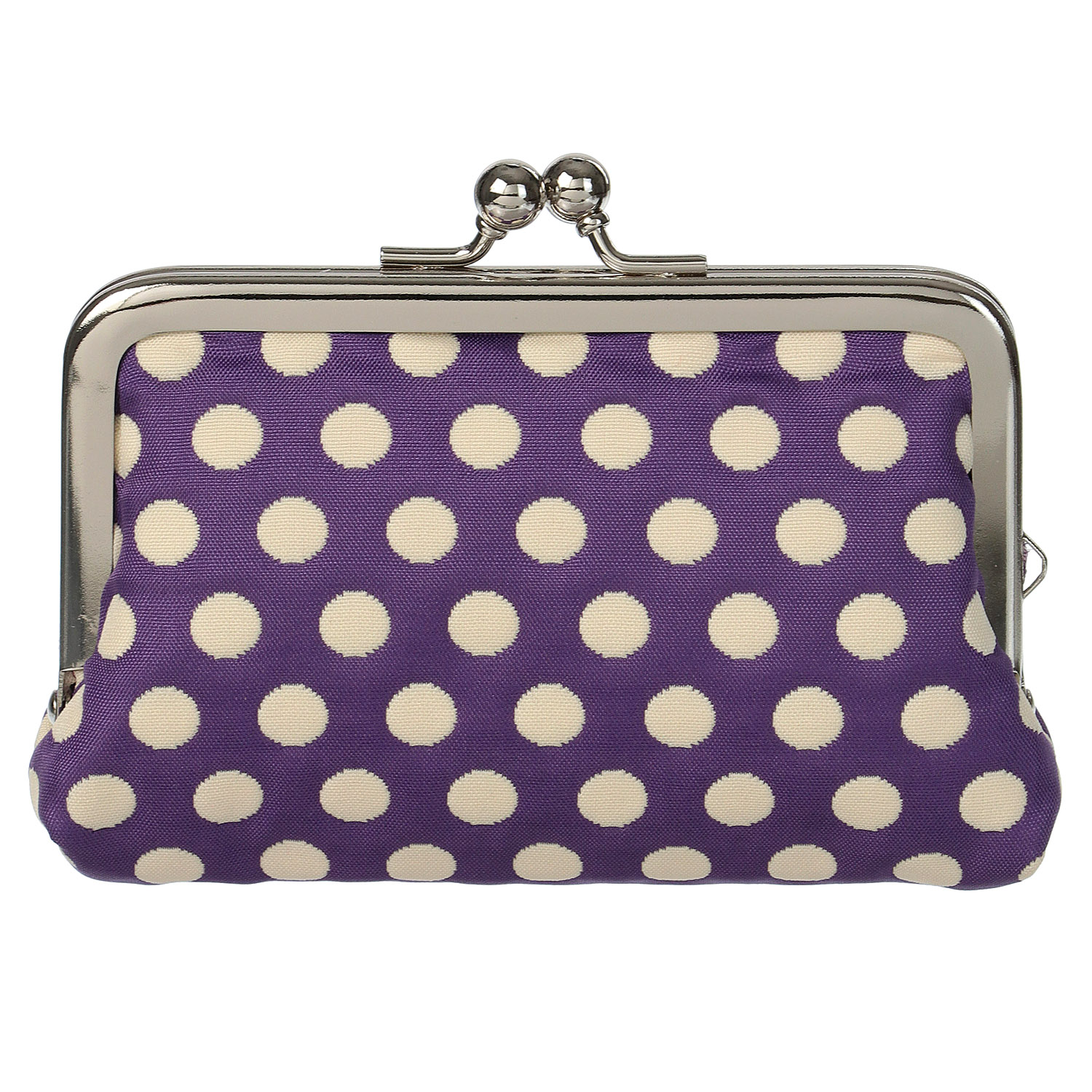 ふくれジャガード 3．5寸カードガマ口 - 画像5