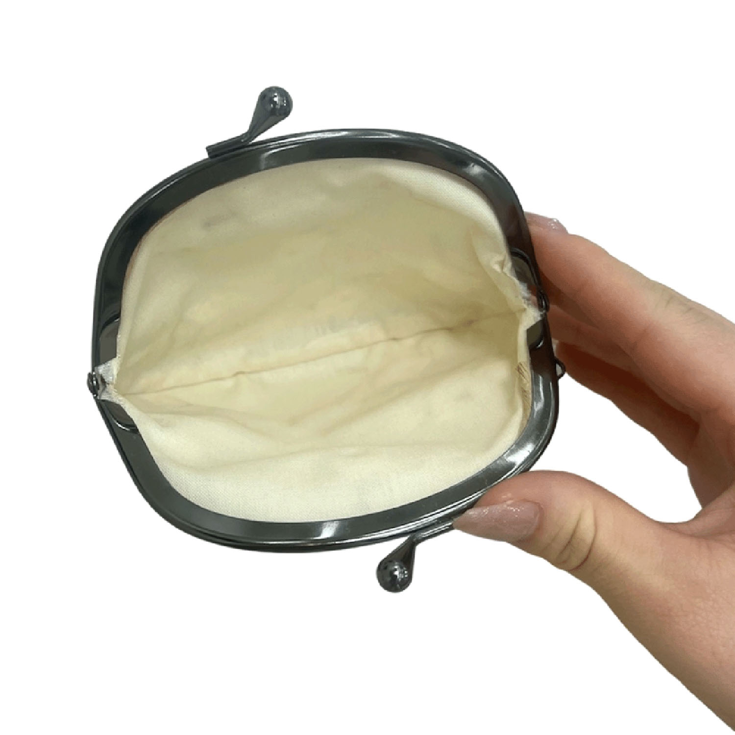 【2026年4月1日より価格変更】シマエナガ3・3寸がま口 - 画像2