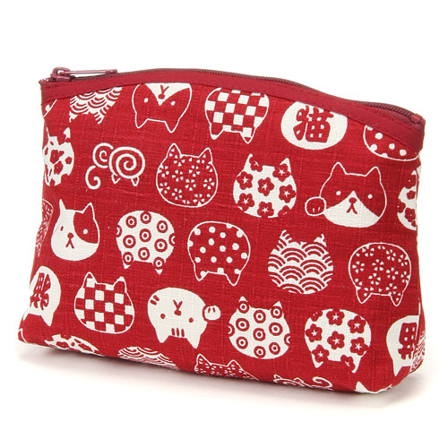 にゃんこもん ポーチ