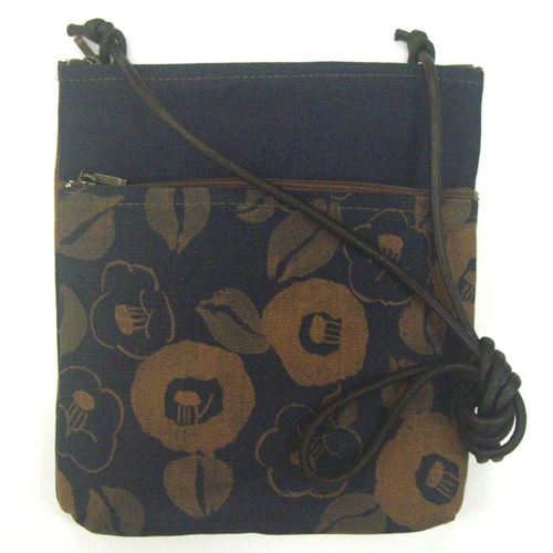 藍渋2Fポシェット椿 - 画像1