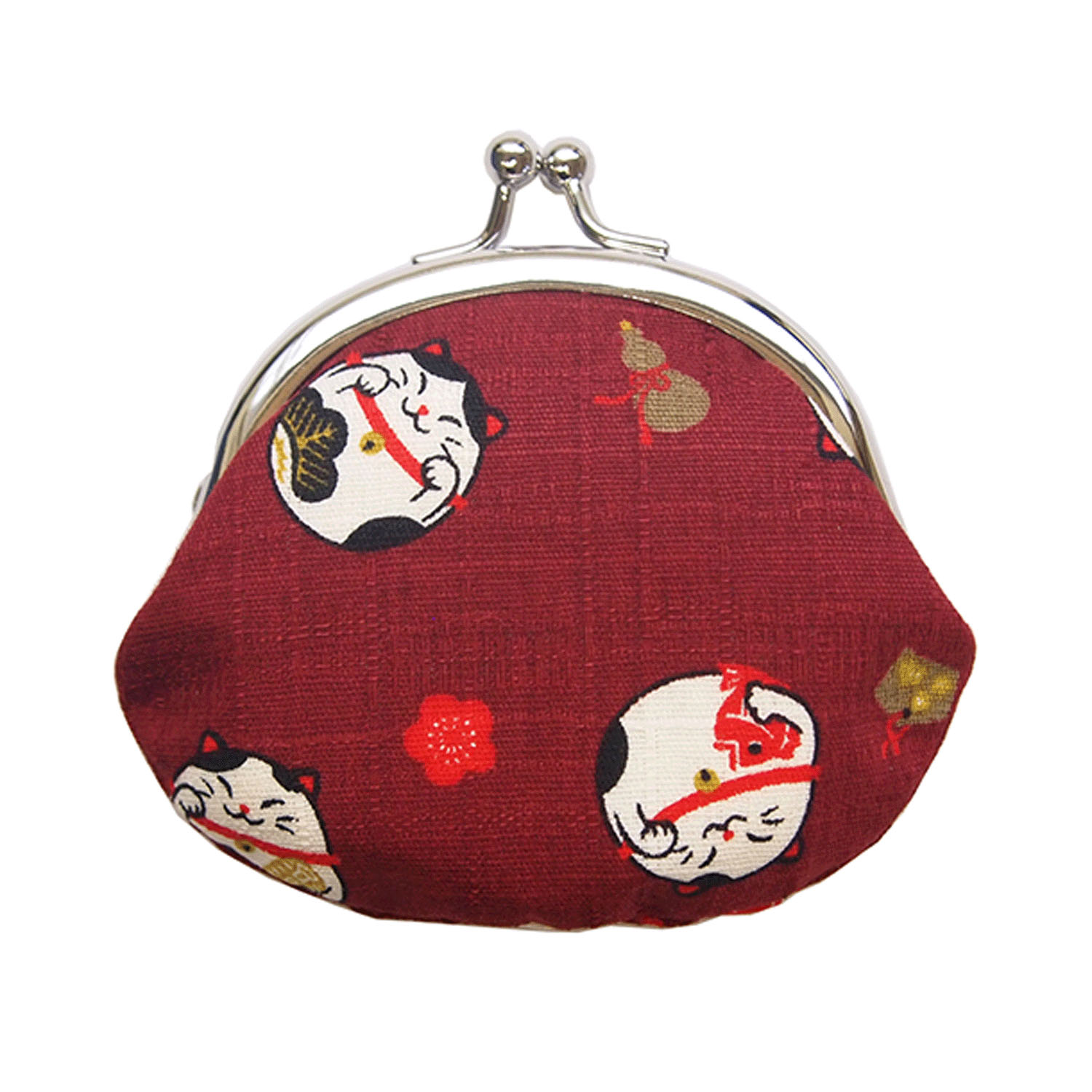 縁起屋福丸ねこ  2．6寸がま口 - 画像2