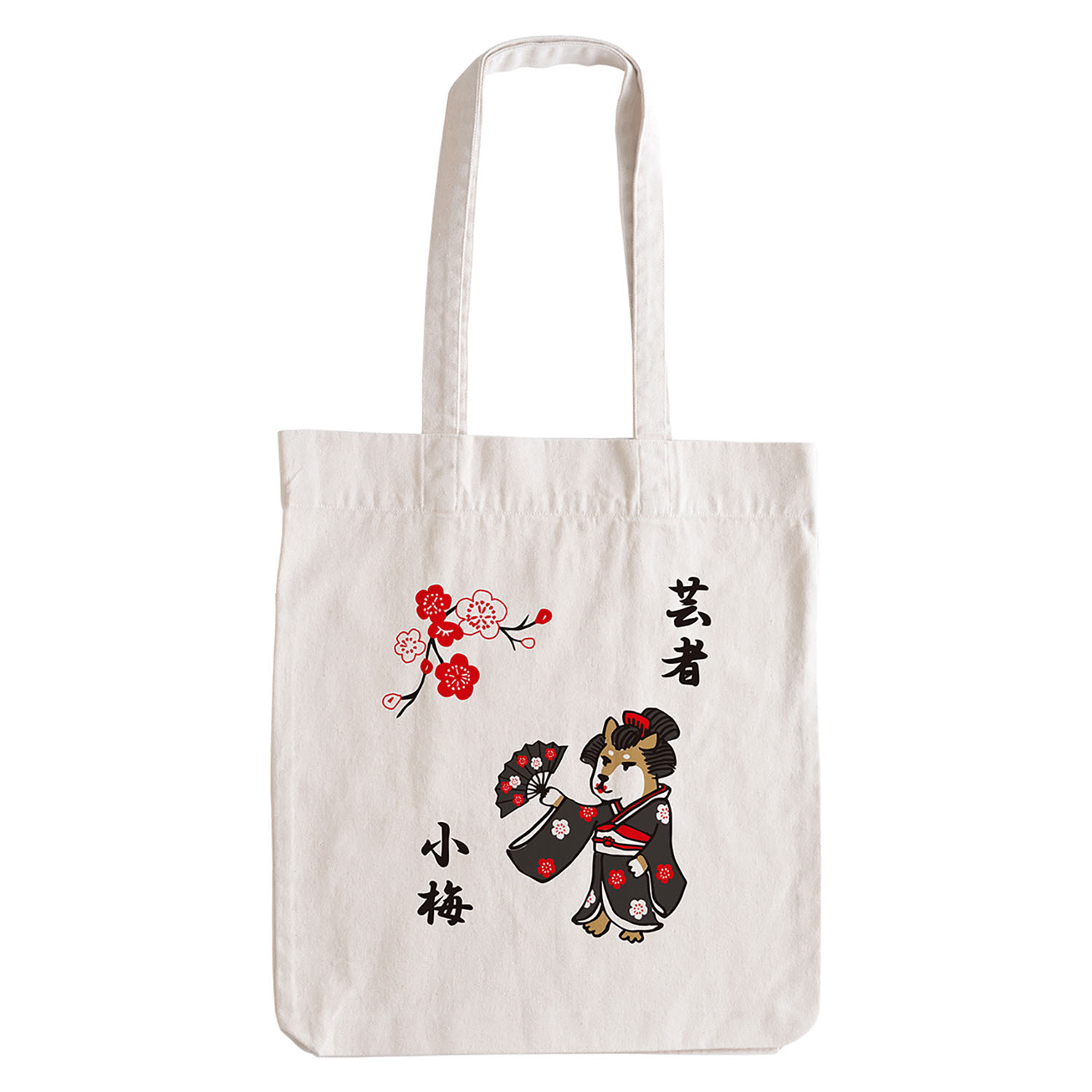 トートバッグ芸者犬