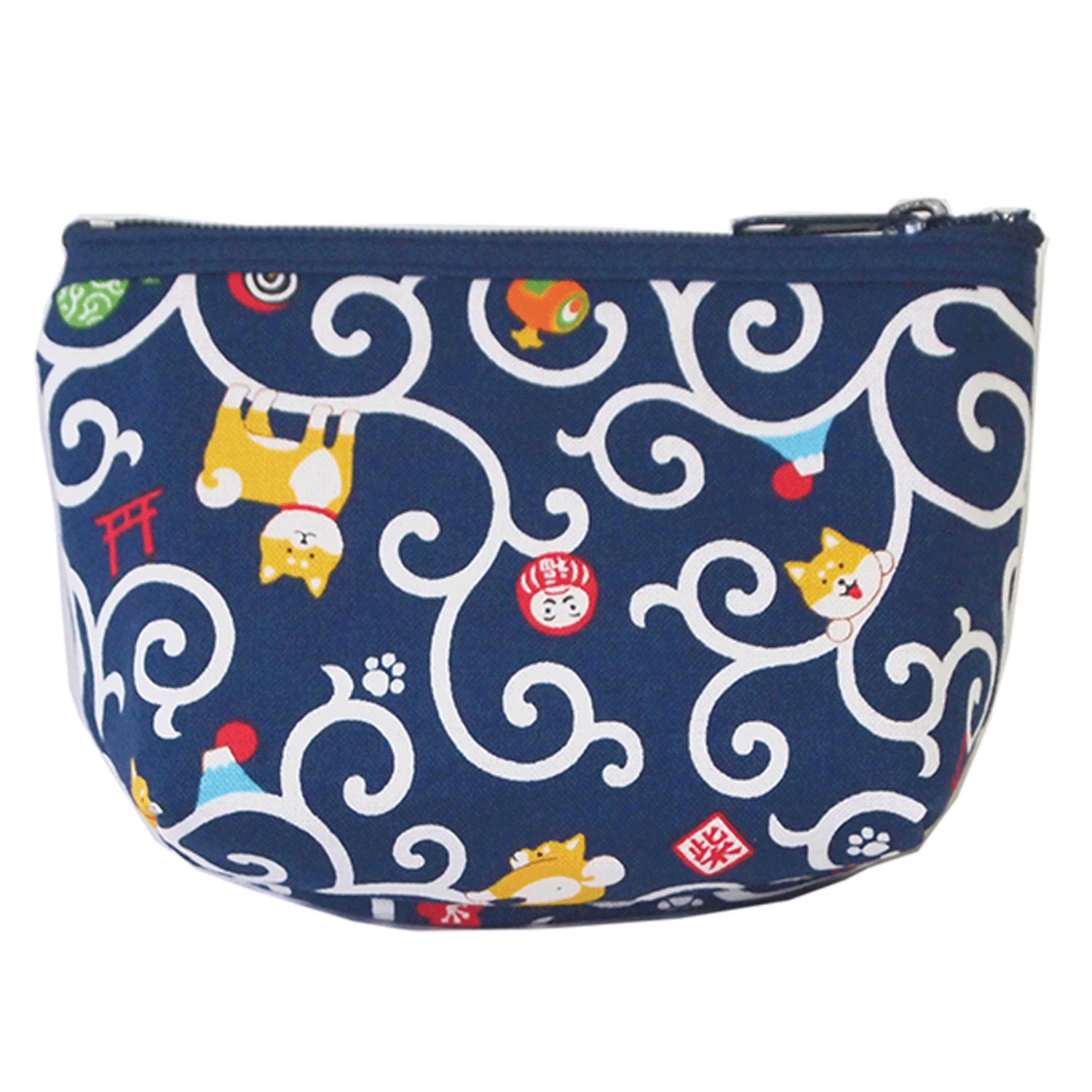 縁起屋 柴犬唐草 ミニポーチ - 画像4