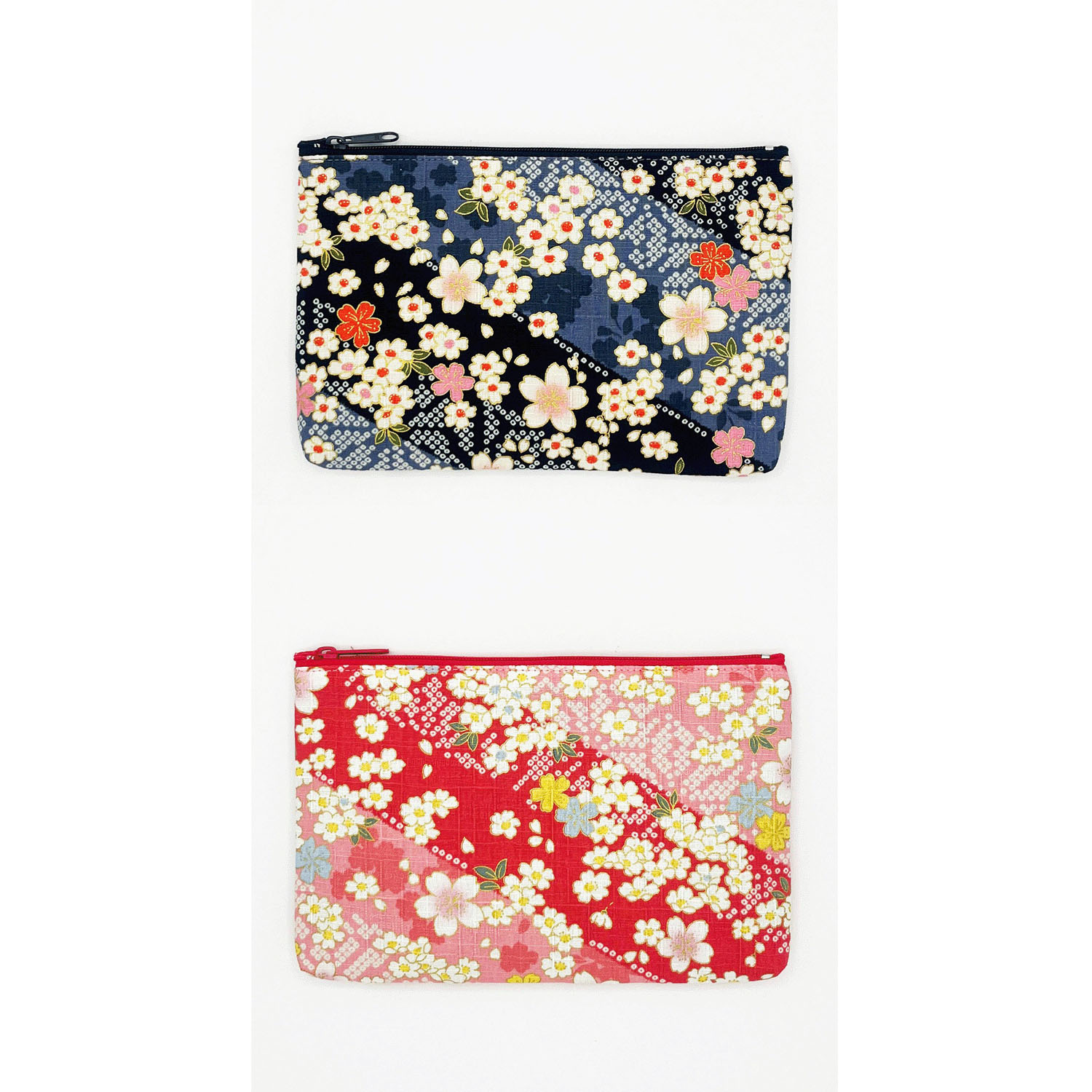 かのこ桜 平ポーチ - 画像1