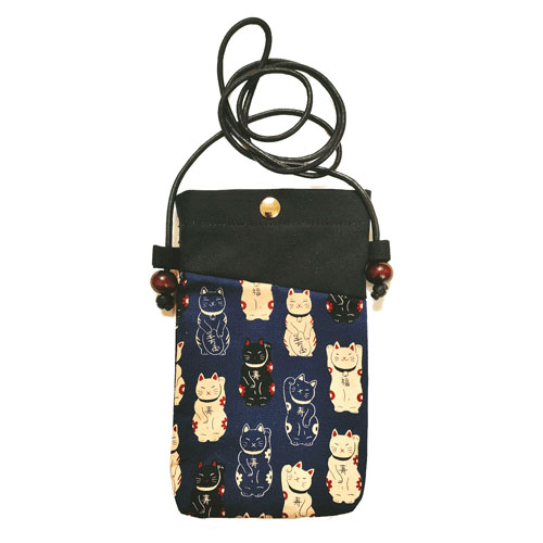 新スマホポシェット 招き猫（ロングタイプ） - 画像2