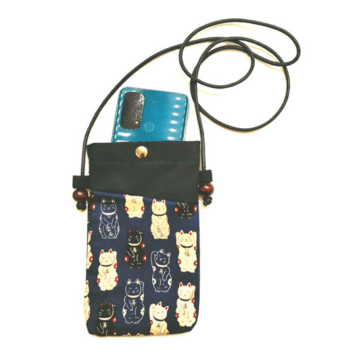 新スマホポシェット 招き猫（ロングタイプ） - 画像3
