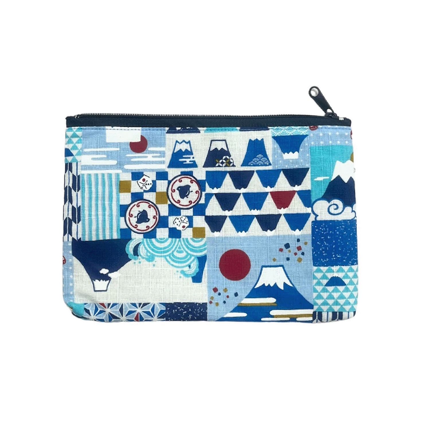 【2026年3月17日より価格変更】平ポーチ小 縁起屋富士山