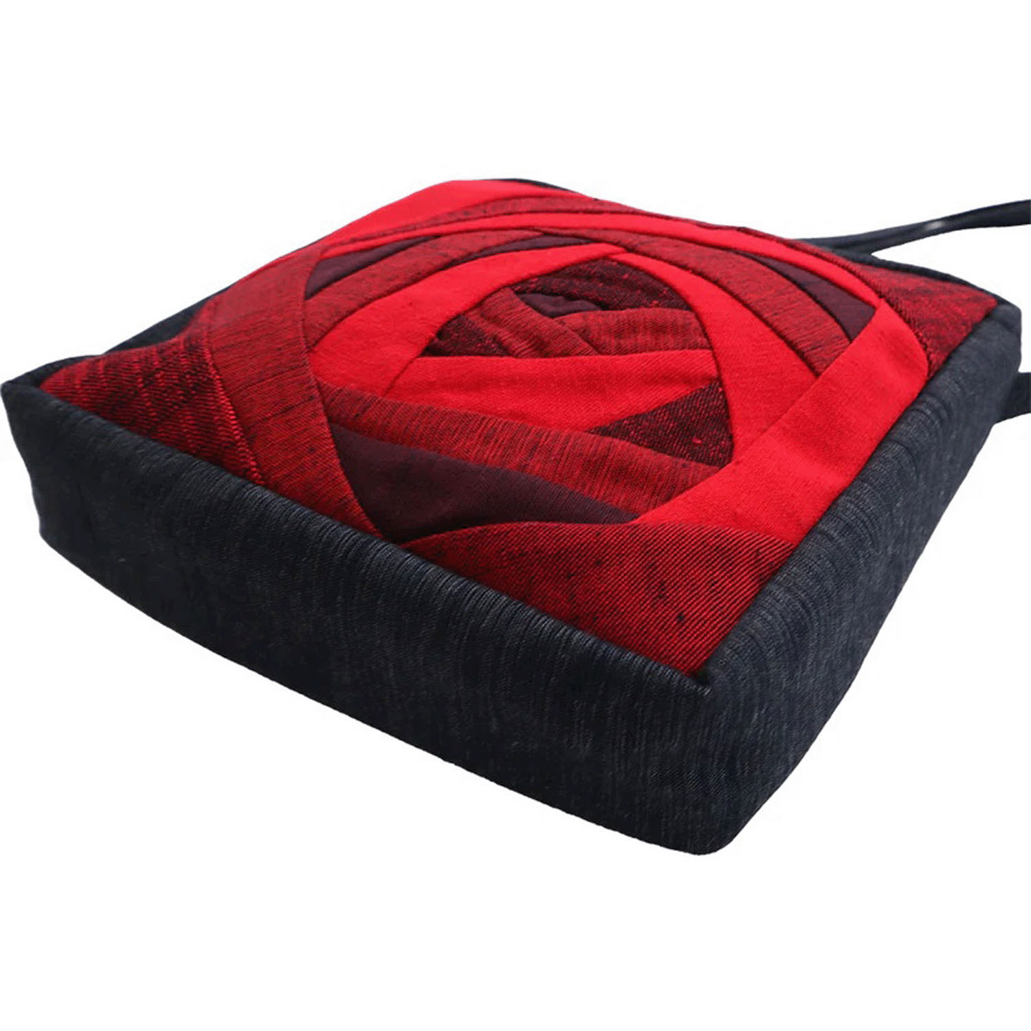 久留米絣 儀右ヱ紋 ポシェットローズガーデン - 画像3