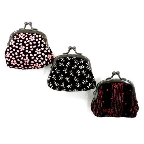 【柄アソート】2．2ミニがま口 - 画像1