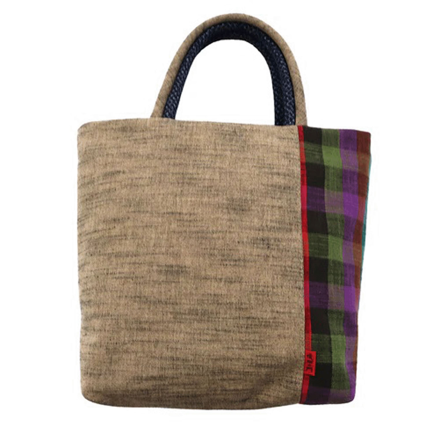 久留米絣 儀右ヱ門 トートバッグ 祝来る - 画像6