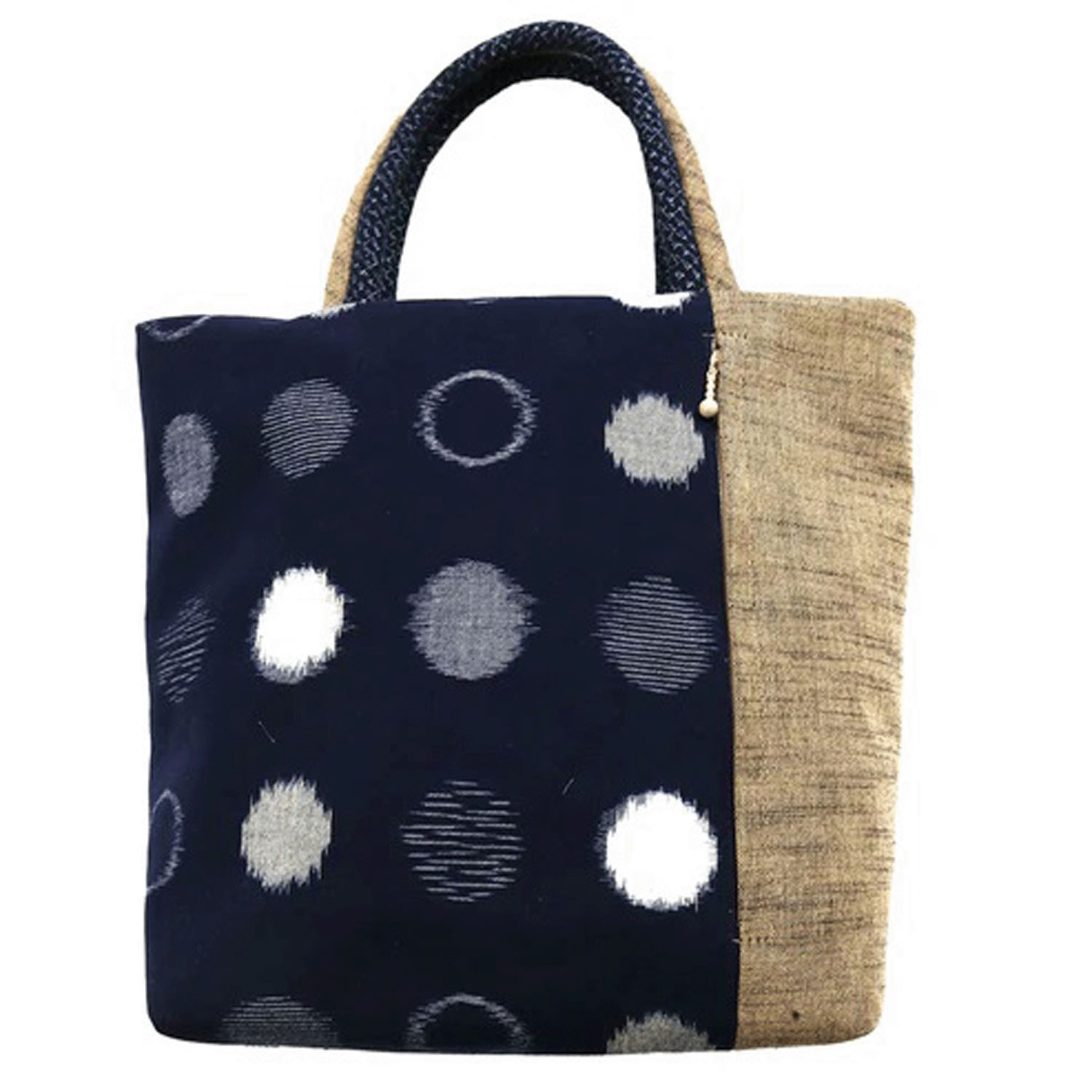 久留米絣 儀右ヱ門 トートバッグ 祝来る - 画像7