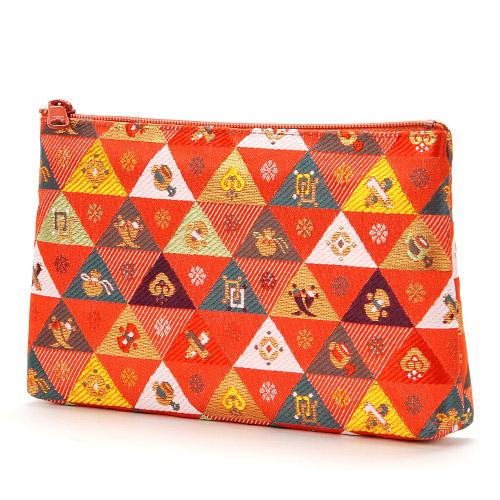 金襴 通帳入れ 鱗宝尽くし - 画像2