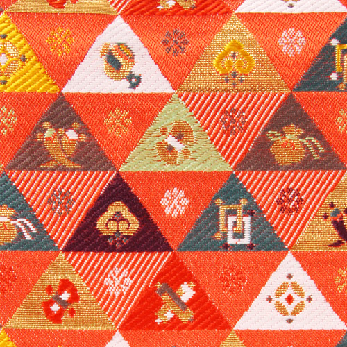 金襴 通帳入れ 鱗宝尽くし - 画像3