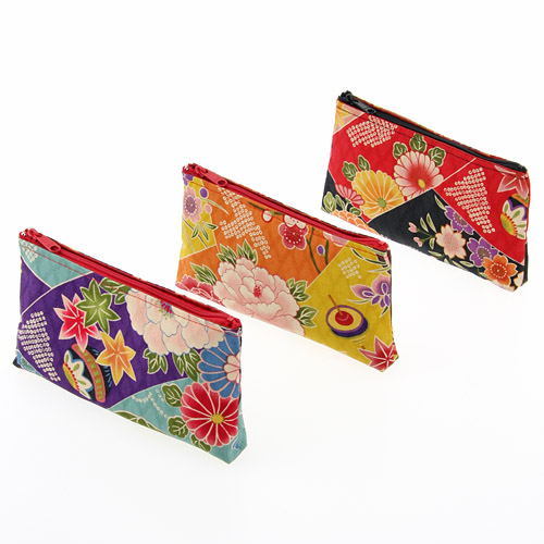 【在庫限りで廃番終了】きものや 角ポーチ