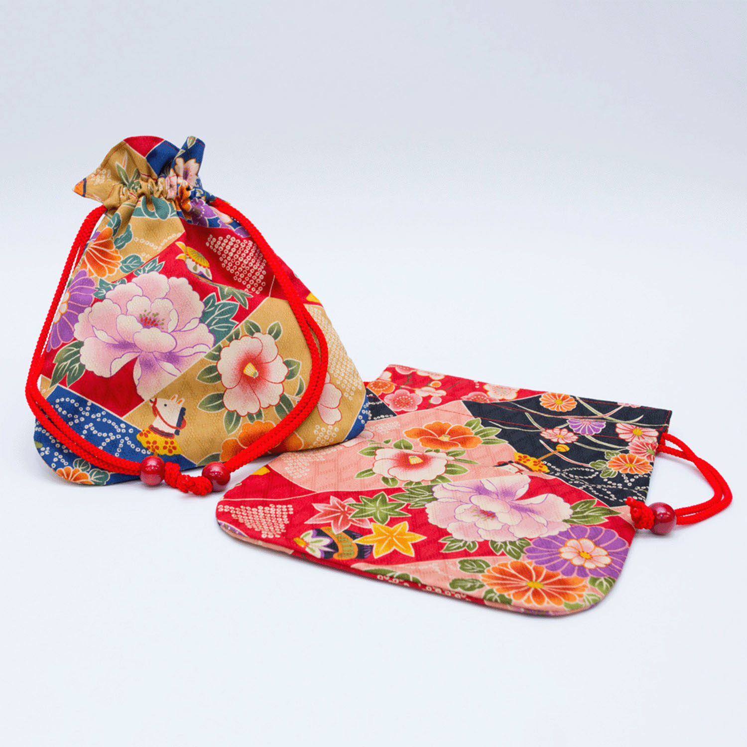 きもの屋さん平巾着