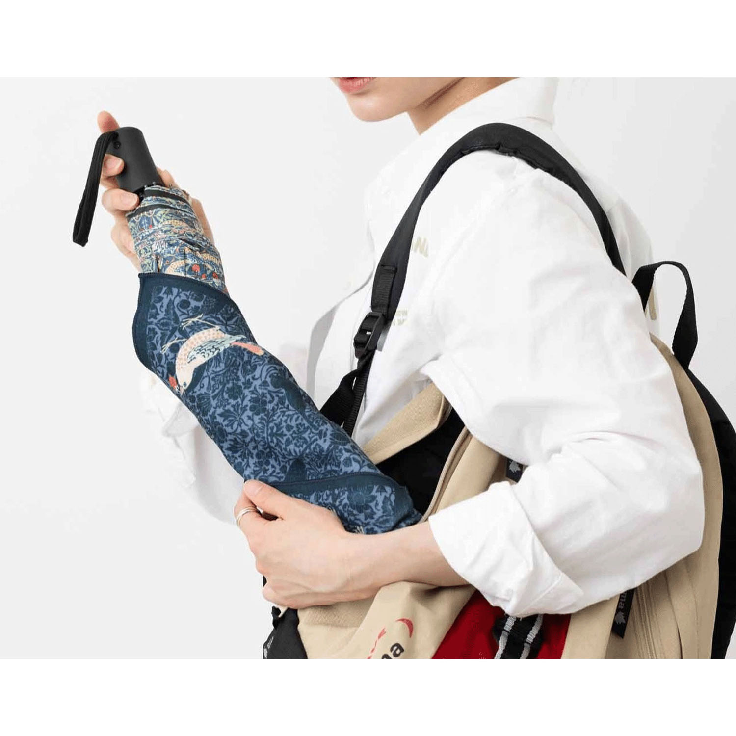 ウイリアムモリス柄 新感覚ラクラク手間なし風呂敷 - 画像4