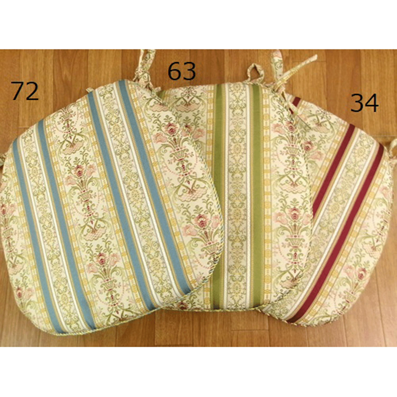 ストライプ柄ジャガード織り ダイニングシート【34番メーカー終了】